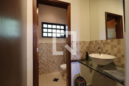Lavabo de casa de condomínio para alugar com 4 quartos, 1000m² em Royal Park, Ribeirão Preto