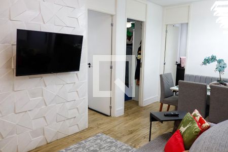 sala de apartamento à venda com 2 quartos, 53m² em Centro, Osasco