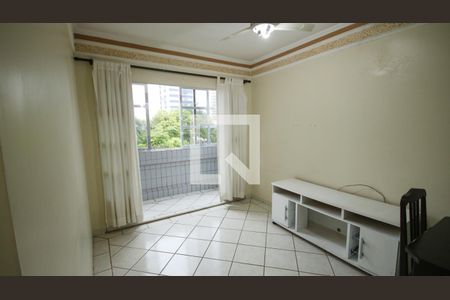 Sala de apartamento para alugar com 1 quarto, 74m² em Vila Caiçara, Praia Grande