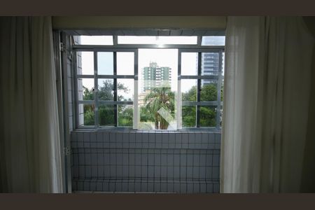Sala de apartamento para alugar com 1 quarto, 74m² em Vila Caiçara, Praia Grande