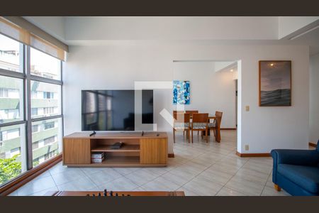 Sala de apartamento à venda com 3 quartos, 130m² em Tijuca, Rio de Janeiro