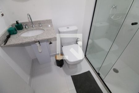 Banheiro da Suíte de apartamento para alugar com 1 quarto, 33m² em Jardim Esplanada, São José dos Campos