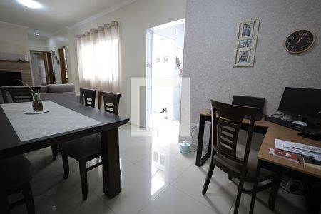 Sala de Jantar de apartamento à venda com 2 quartos, 65m² em Vila Sao Pedro, Santo André