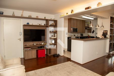 Sala de apartamento à venda com 3 quartos, 105m² em Brooklin, São Paulo