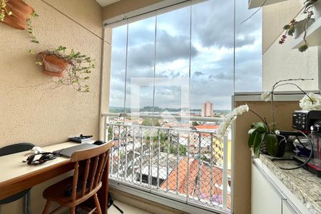 Varanda de apartamento à venda com 2 quartos, 54m² em Vila Guarani (zona Sul), São Paulo