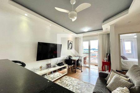 Sala de apartamento à venda com 2 quartos, 54m² em Vila Guarani (zona Sul), São Paulo