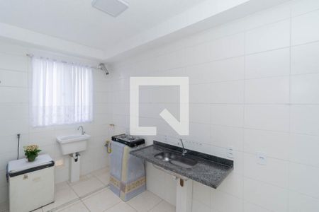 Sala/Cozinha de apartamento à venda com 2 quartos, 46m² em Novo Riacho, Contagem