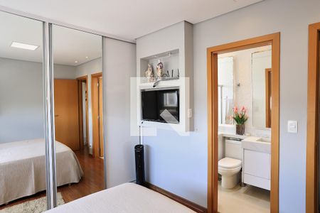 Suíte de apartamento à venda com 3 quartos, 108m² em Silveira, Belo Horizonte