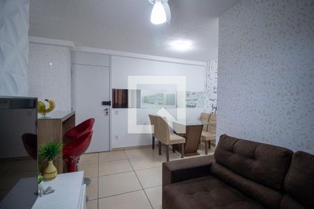 Sala de apartamento para alugar com 2 quartos, 43m² em Zona Industrial, Sorocaba