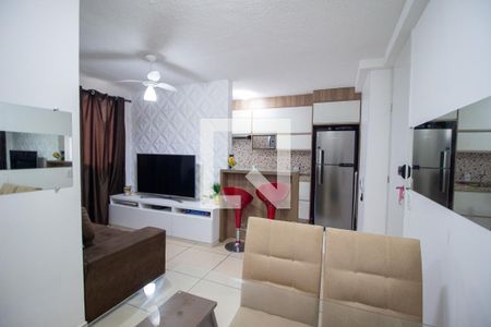 Sala de apartamento para alugar com 2 quartos, 43m² em Zona Industrial, Sorocaba