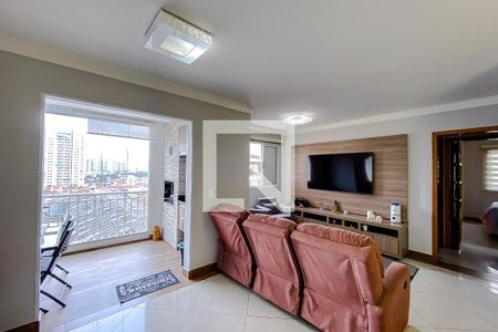 Sala de apartamento à venda com 3 quartos, 76m² em Mooca, São Paulo