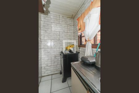 Cozinha de casa à venda com 1 quarto, 100m² em Jardim Carvalho, Porto Alegre