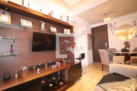 Sala de apartamento à venda com 2 quartos, 54m² em Vila Alpina, Santo André