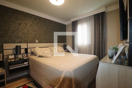 Suíte de apartamento à venda com 2 quartos, 54m² em Vila Alpina, Santo André