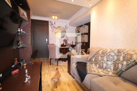 Sala de apartamento à venda com 2 quartos, 54m² em Vila Alpina, Santo André