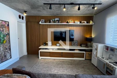 Sala de apartamento à venda com 3 quartos, 122m² em Campo Belo, São Paulo