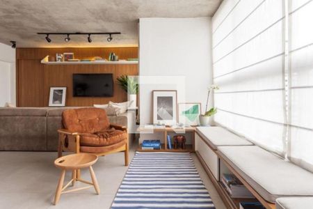 Sala de apartamento à venda com 3 quartos, 122m² em Campo Belo, São Paulo