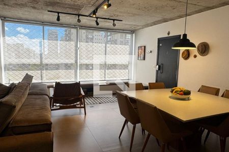 Sala de apartamento à venda com 3 quartos, 122m² em Campo Belo, São Paulo