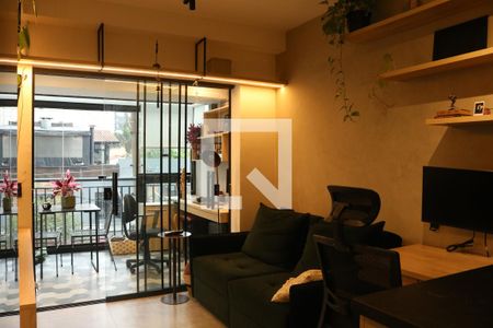 Sala/Cozinha de kitnet/studio à venda com 1 quarto, 36m² em Pompeia, São Paulo