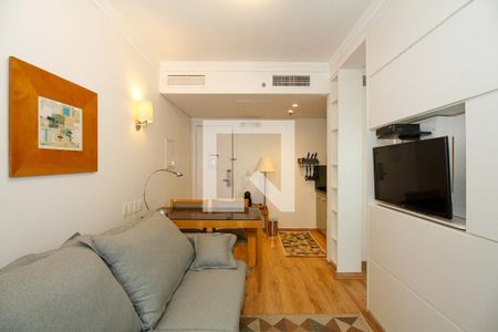 Sala/Cozinha de apartamento para alugar com 1 quarto, 32m² em Pinheiros, São Paulo