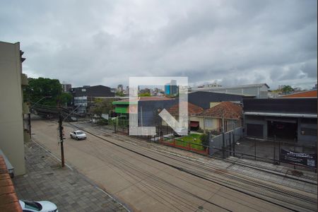Sala - Vista de apartamento à venda com 3 quartos, 130m² em Navegantes, Porto Alegre