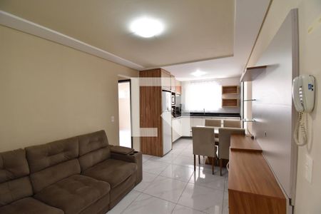 Sala/Cozinha de apartamento para alugar com 2 quartos, 58m² em Cidade Jardim, São José dos Pinhais