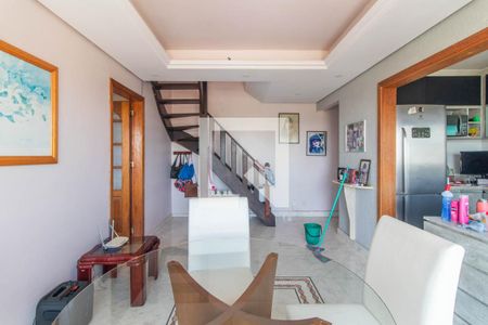 Sala de apartamento à venda com 4 quartos, 120m² em Cristal, Porto Alegre