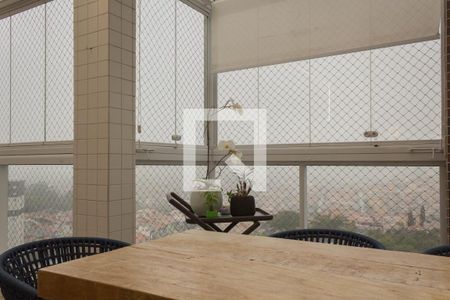 Varanda de apartamento à venda com 3 quartos, 128m² em Nova Petrópolis, São Bernardo do Campo