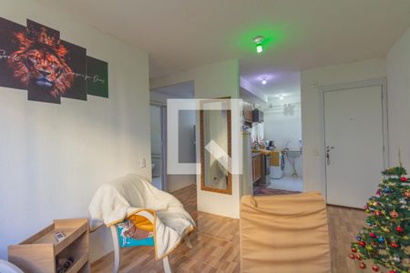 Sala de apartamento para alugar com 1 quarto, 50m² em Rio Branco, Canoas