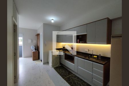 Cozinha - Armários de apartamento à venda com 1 quarto, 38m² em Vila Brasilio Machado, São Paulo