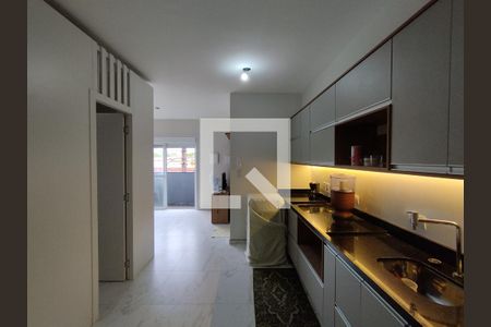 Cozinha - Armários de apartamento à venda com 1 quarto, 38m² em Vila Brasilio Machado, São Paulo