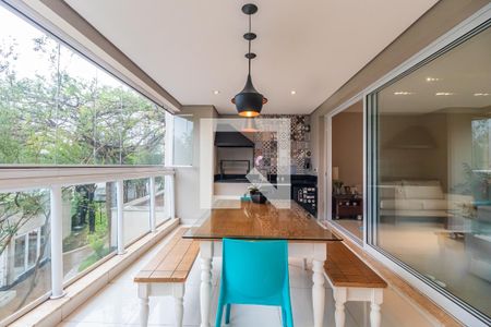 Varanda Sala de apartamento à venda com 3 quartos, 181m² em Alphaville Conde I, Barueri