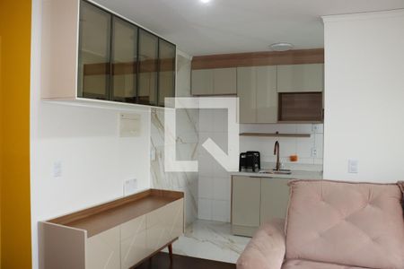Sala de apartamento para alugar com 2 quartos, 47m² em Bairro do Maranhao, Cotia