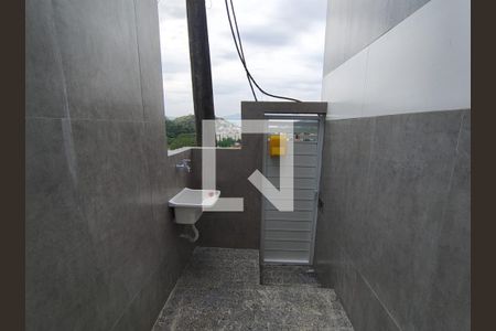 Área de Serviço de casa de condomínio à venda com 1 quarto, 45m² em Taquara, Rio de Janeiro