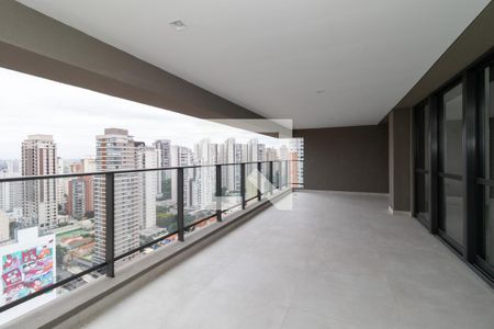 Varanda da Sala de apartamento à venda com 3 quartos, 157m² em Perdizes, São Paulo