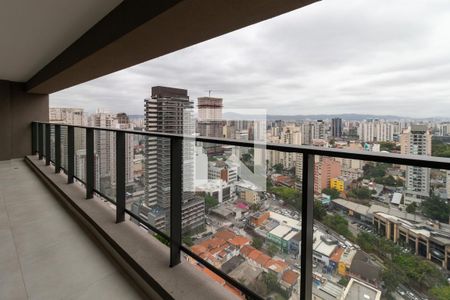 Varanda da Sala de apartamento à venda com 3 quartos, 157m² em Perdizes, São Paulo