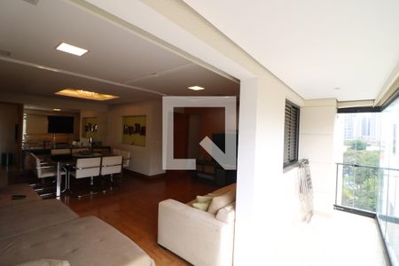 Varanda da Sala de apartamento à venda com 3 quartos, 125m² em Jardim Avelino, São Paulo