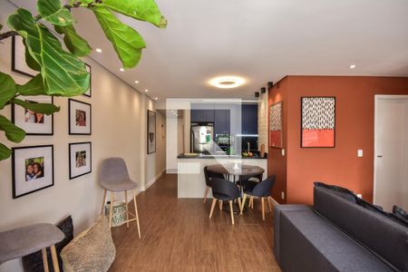 Sala de apartamento à venda com 2 quartos, 74m² em Vila Andrade, São Paulo