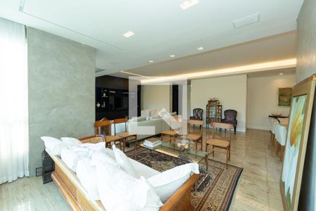 Sala de apartamento para alugar com 4 quartos, 233m² em Serra, Belo Horizonte