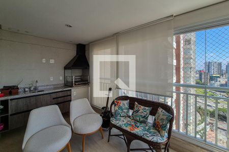 Varanda da Sala de apartamento à venda com 3 quartos, 95m² em Centro, São Bernardo do Campo
