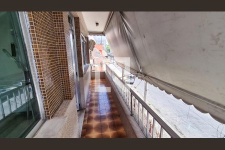 Varanda da Sala de apartamento à venda com 3 quartos, 98m² em Olaria, Rio de Janeiro