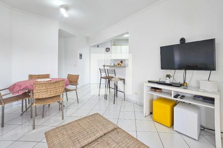 Sala de apartamento para alugar com 2 quartos, 76m² em Tortuga, Guarujá