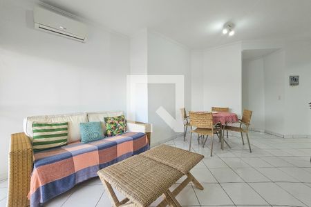 Sala de apartamento para alugar com 2 quartos, 76m² em Tortuga, Guarujá