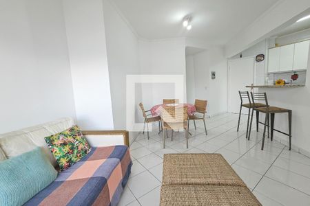 Sala de apartamento para alugar com 2 quartos, 76m² em Tortuga, Guarujá