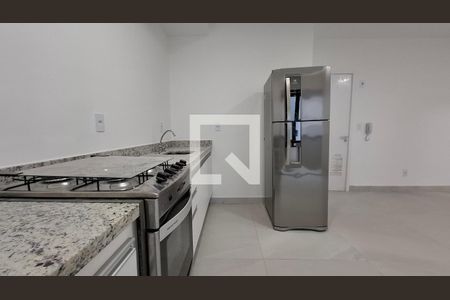Sala/Cozinha de apartamento para alugar com 1 quarto, 51m² em Parque das Nações, Santo André