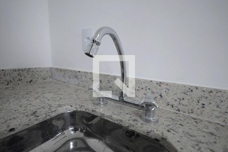 Sala/Cozinha de apartamento para alugar com 1 quarto, 47m² em Parque das Nações, Santo André