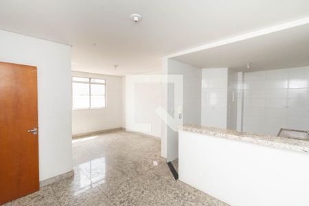 Sala de apartamento à venda com 3 quartos, 92m² em Bairro da Glória, Contagem