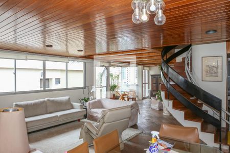 Sala de apartamento à venda com 2 quartos, 196m² em Perdizes, São Paulo