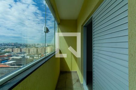 Varanda do Quarto de apartamento para alugar com 1 quarto, 70m² em Cidade Continental, São Paulo