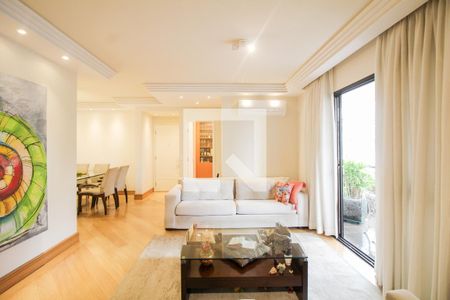 Sala  de apartamento à venda com 4 quartos, 168m² em Vila Regente Feijó, São Paulo